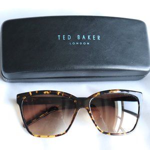 Ted Baker Tortoise Shell Square Sunglasses